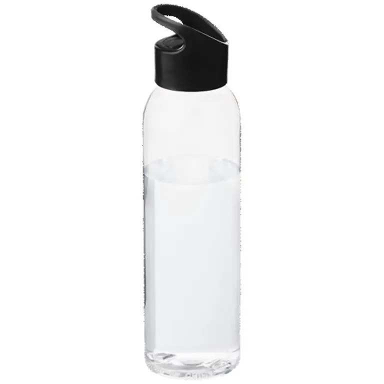 Bild på Flaska med transparent kropp, 650ml - Sky