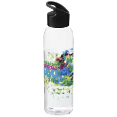 Bild på Flaska med transparent kropp, 650ml - Sky