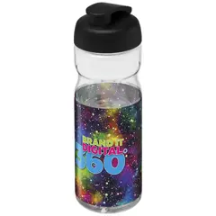 Bild på H2O Active® Base 650 ml sportflaska med uppfällbart lock