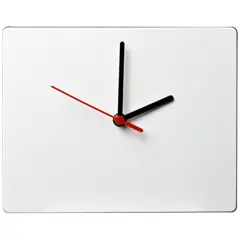 Bild på Väggklocka, rektangulär, återvunnet material - Brite-Clock®