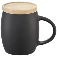 Bild på Hearth mugg med underlägg i trä