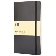 Bild på Moleskine Classic L anteckningsbok med mjukt omslag – rutat