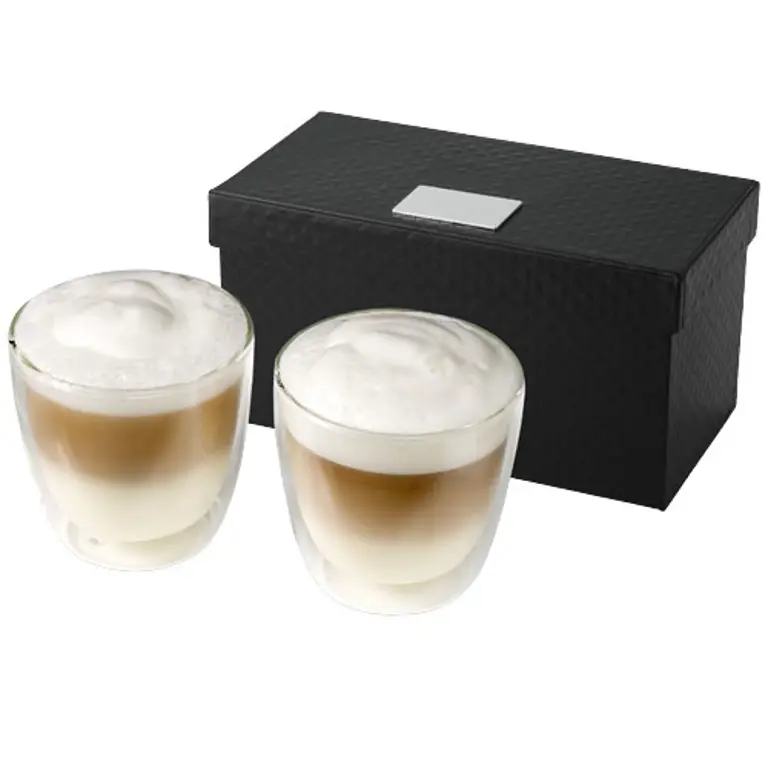 Kaffeset i glas, 2 delar, 200ml - Boda 