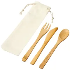 Bild på Bestickset, bambu, 3 delar - Celuk 