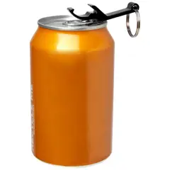 Bild på Nyckelring med flasköppnare, aluminium - Tao 