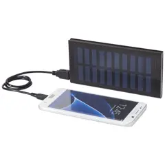 Bild på 8000 mAh soldriven powerbank, med ficklampa - Stellar 
