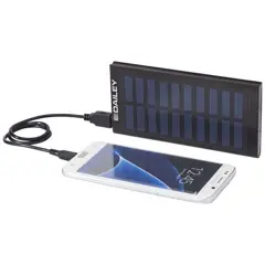 Bild på 8000 mAh soldriven powerbank, med ficklampa - Stellar 