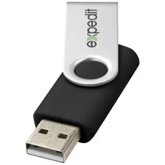 Bild på USB 16 GB, roterande 360 grader, aluminium - Rotate-basic 