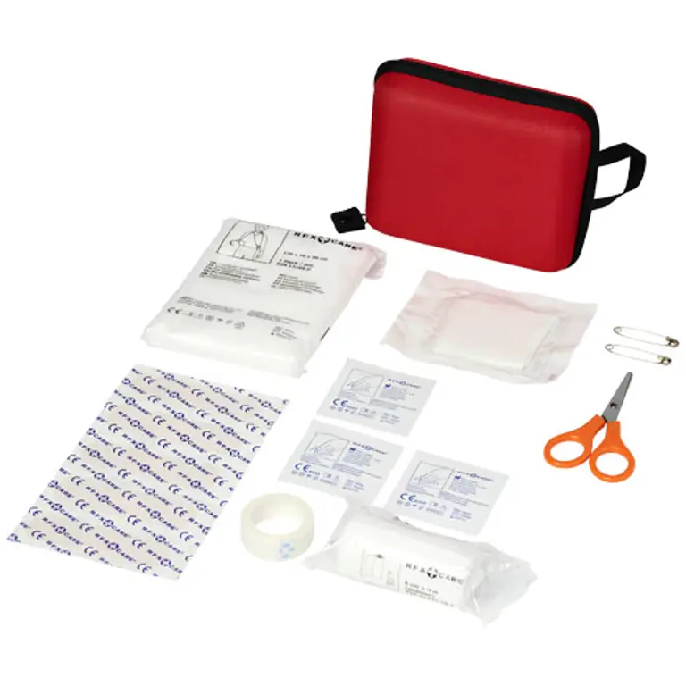 Första hjälpen-kit, 16 delar, EVA-fodral - Healer