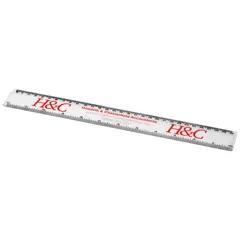 Bild på Plastlinjal, 30cm, GPPS-plast - Renzo 