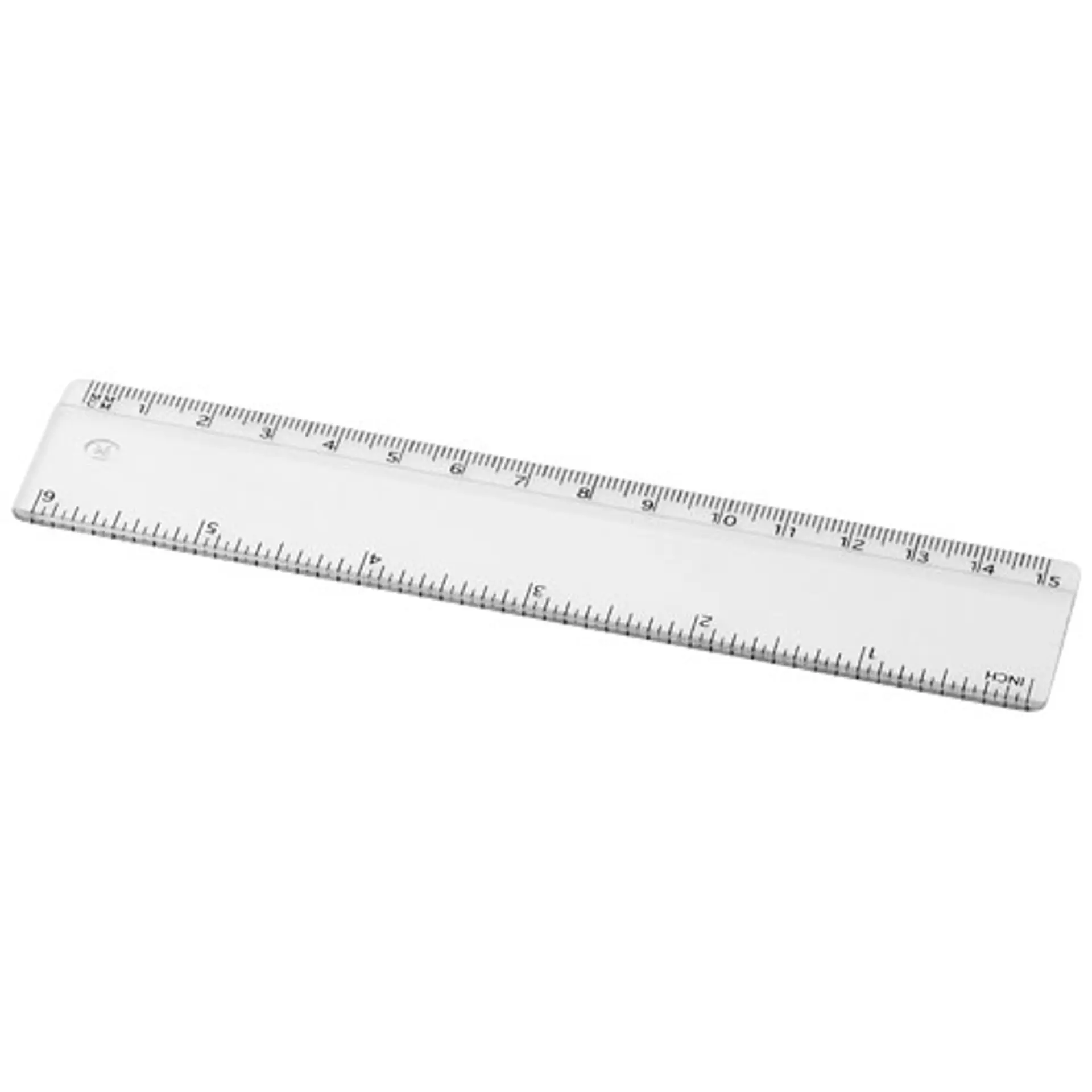 Bild på Plastlinjal, 15cm, GPPS-plast - Renzo 