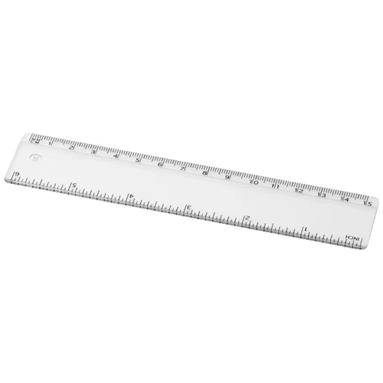Plastlinjal, 15cm, GPPS-plast - Renzo 