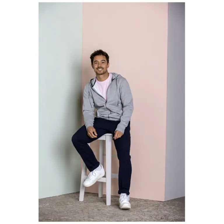 Bild på Hoodie herr, hel dragkedja, 300g/m2 - Arora