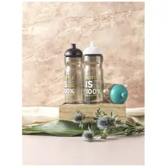 Bild på H2O Active® Eco Base 650 ml sportflaska med kupollock