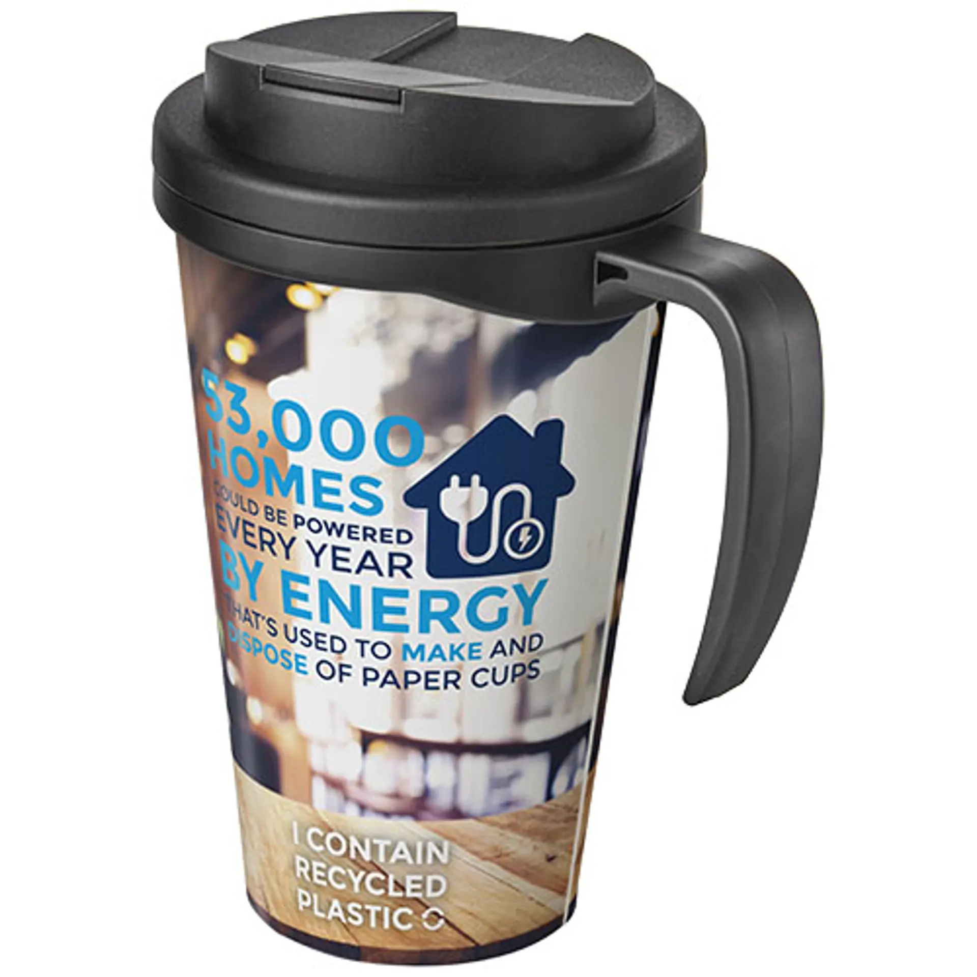 Bild på Brite-Americano® Grande 350 ml mugg med spillsäkert lock