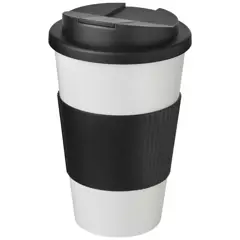 Bild på Americano® 350 ml mugg med grepp och spillsäkert lock