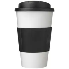 Bild på Americano® 350 ml mugg med grepp och spillsäkert lock