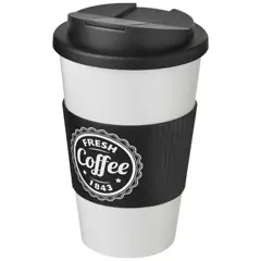 Bild på Americano® 350 ml mugg med grepp och spillsäkert lock