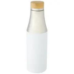 Bild på Hulan 540 ml vakuumisolerad kopparflaska i rostfritt stål med bambulock
