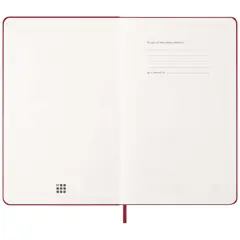 Bild på Moleskine inbunden 12-månaders veckoplanerare L
