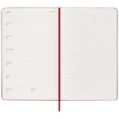 Bild på Moleskine inbunden 12-månaders veckoplanerare L