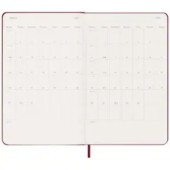 Bild på Moleskine inbunden 12-månaders veckoplanerare L