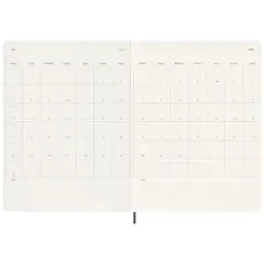 Bild på Moleskine 12-månaders anteckningsbok XL med mjukt omslag