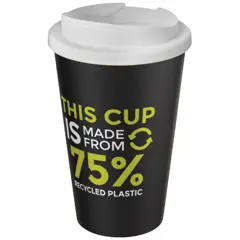 Bild på Americano® Eco 350 ml termosmugg av återvunnet material med spillsäkert lock