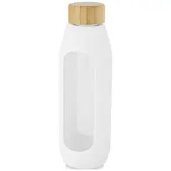 Bild på Tidan 600 ml flaska i borosilikatglas med silikongrepp