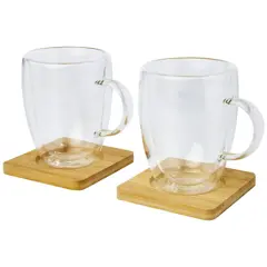 Bild på Set med termoglas, 2 glas, dubbelvägg (350ml) - Manti 
