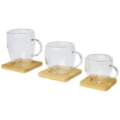 Bild på Set med termoglas, 2 glas, dubbelvägg (350ml) - Manti 
