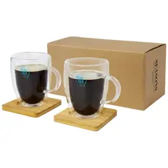 Bild på Set med termoglas, 2 glas, dubbelvägg (350ml) - Manti 