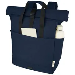 Bild på Joey 15" laptopväska med rullstängning av GRS-återvunnen canvas 15 liter