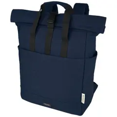 Bild på Joey 15" laptopväska med rullstängning av GRS-återvunnen canvas 15 liter