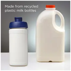 Bild på Baseline 500 ml sportflaska med fliplock av återvunnet material