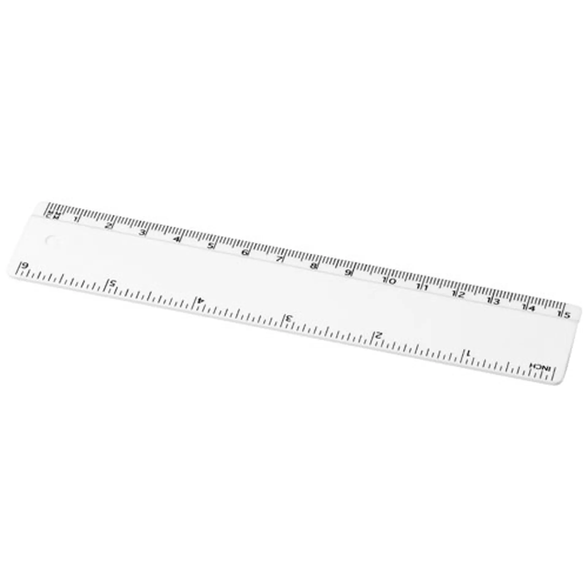 Bild på Linjal, 15cm, av återvunnen plast - Refari