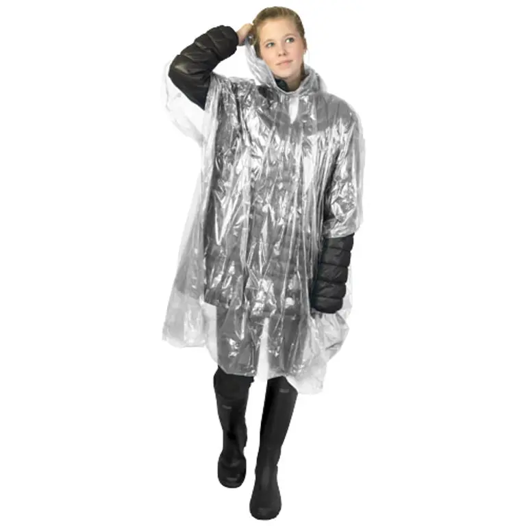 Regnponcho, GRS-certifierad, med huva - Mayan 