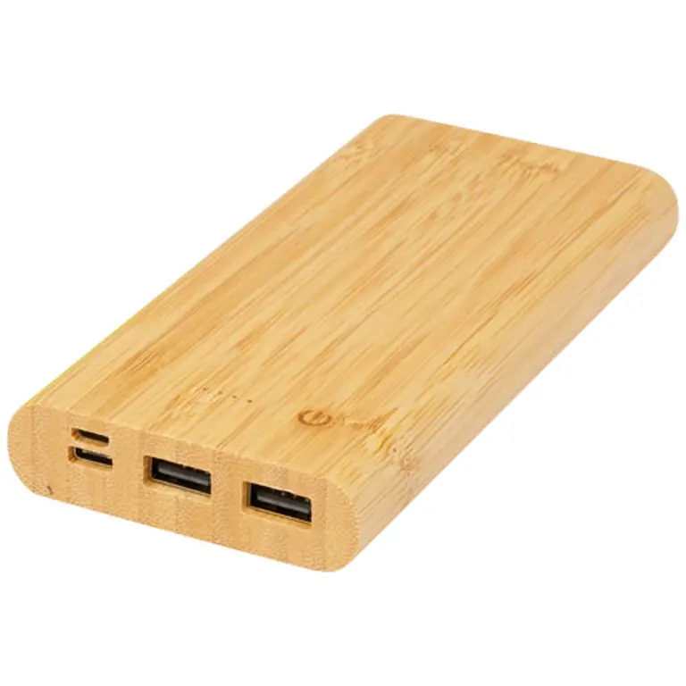Bild på Tulda 10,000 mAh powerbank i bambu