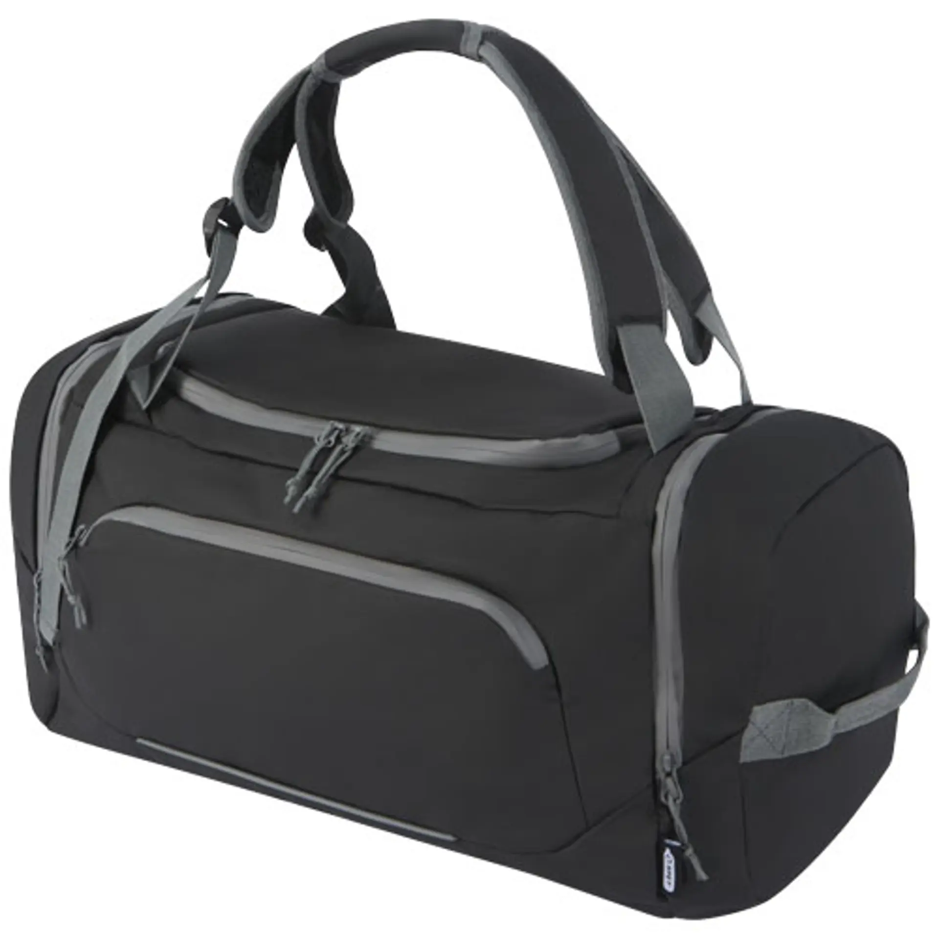 Bild på Vattentålig duffelväska återvunna GRS-material, 35L - Aqua