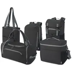Bild på Vattentålig duffelväska återvunna GRS-material, 35L - Aqua