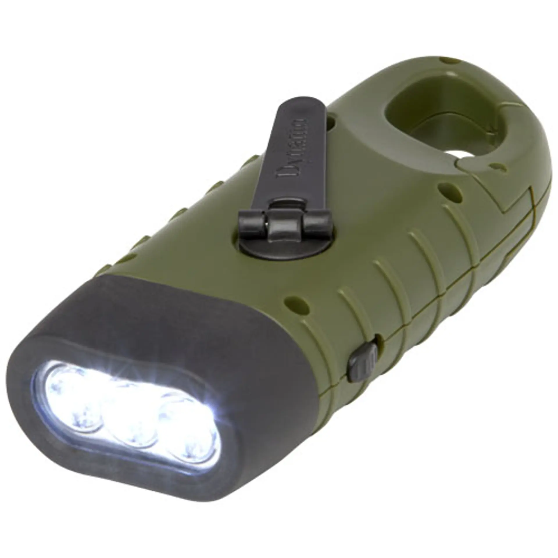 Bild på Ficklampa, soldynamo, karbinhake - Helios 