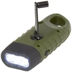 Bild på Ficklampa, soldynamo, karbinhake - Helios 