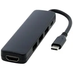 Bild på Loop RCS multimedieadapter USB 2.0–3.0 av återvunnen plast med HDMI-port