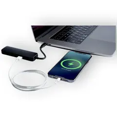 Bild på Loop RCS multimedieadapter USB 2.0–3.0 av återvunnen plast med HDMI-port