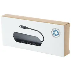 Bild på Loop RCS multimedieadapter USB 2.0–3.0 av återvunnen plast med HDMI-port