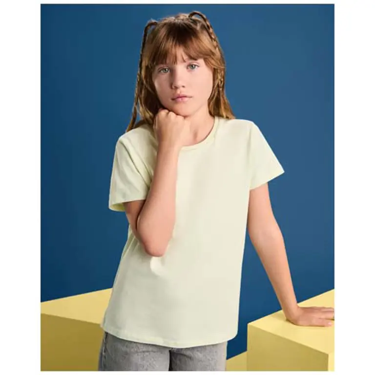 Bild på T-shirt barn, ekologisk bomull, 175g/m2 - Breda