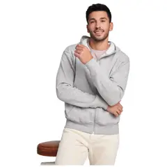 Bild på Hoodie unisex, hel dragkedja, 280g/m2 - Montblanc