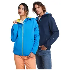 Bild på Softshelljacka unisex, 2-lager, vikbar huva - Siberia