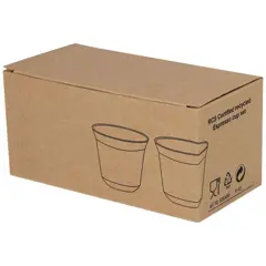 Bild på Espressokoppar i rostfritt stål, RCS-certifierade, 80 ml 