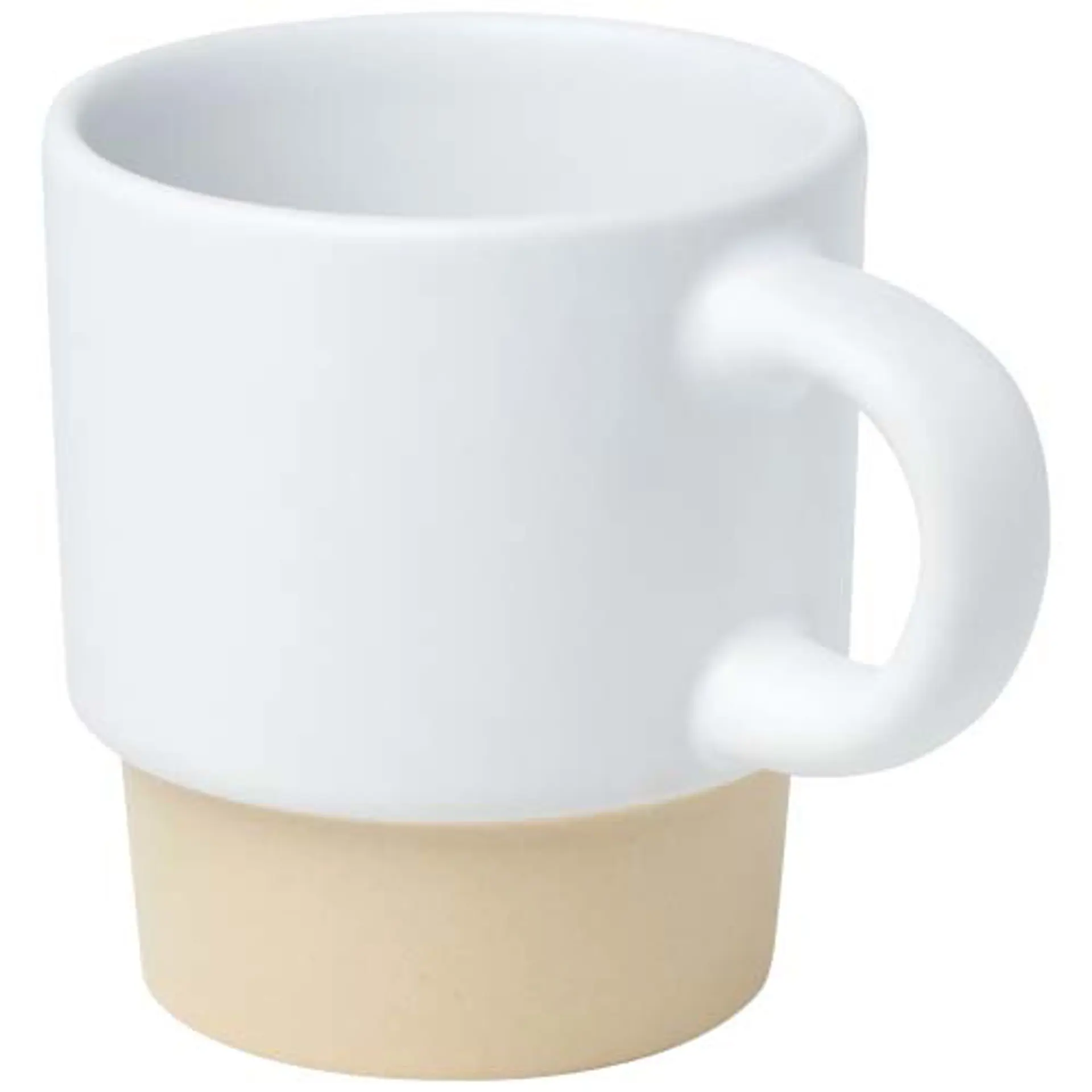 Bild på Espressokopp med botten av lera, stapelbar, 130 ml - Olympia
